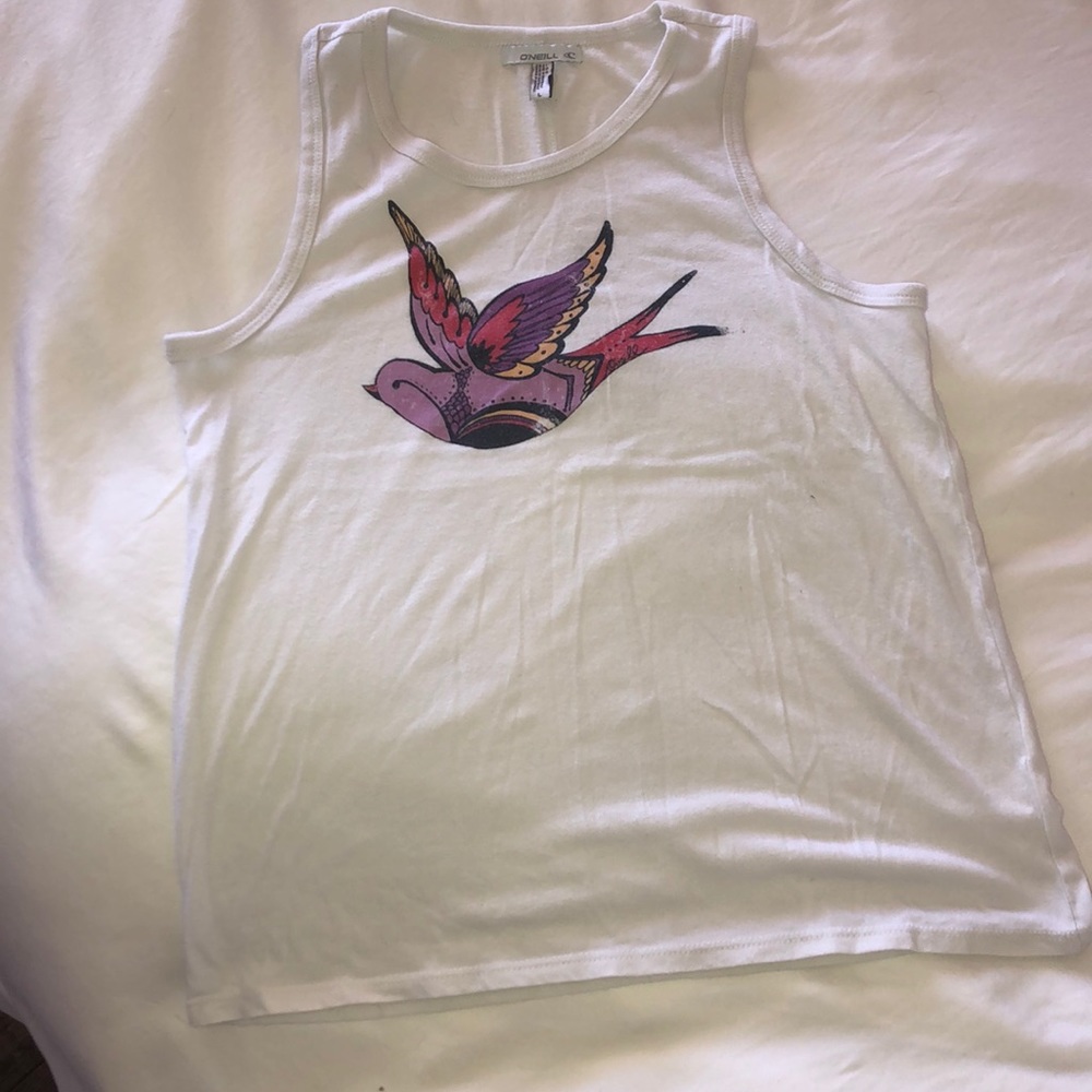 O’Neil tank top with bird